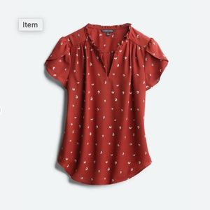 41 Hawthorn Tiffany Tulip Sleeve Blouse